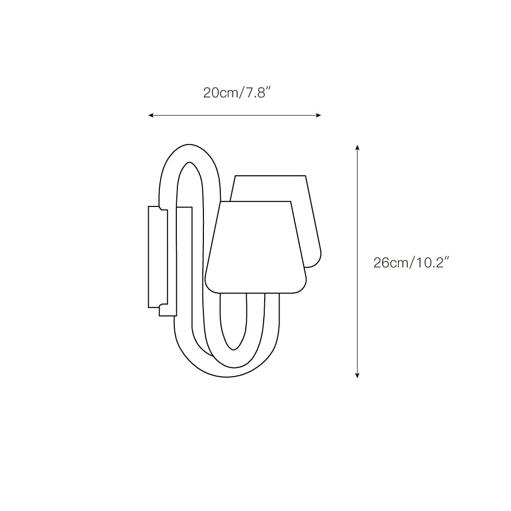 Norduvyi Modern Minimalist Aluminum Wall Lamp - Lamp Copper