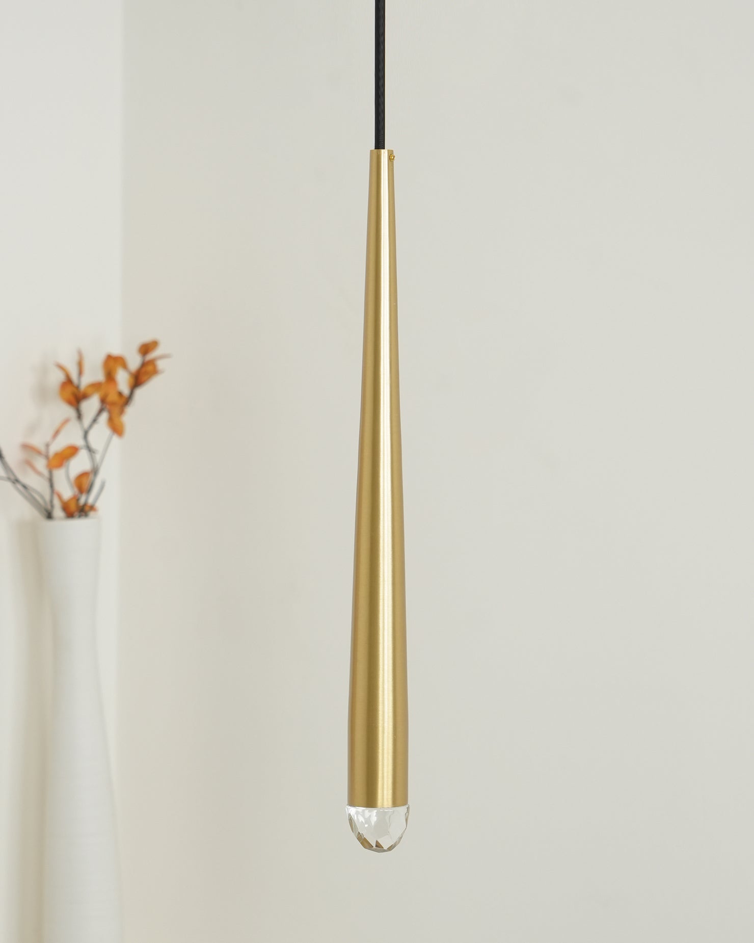 Chandelier Crystal Shade Brass Blackened Silver Luxe Staircase - Lamp Copper