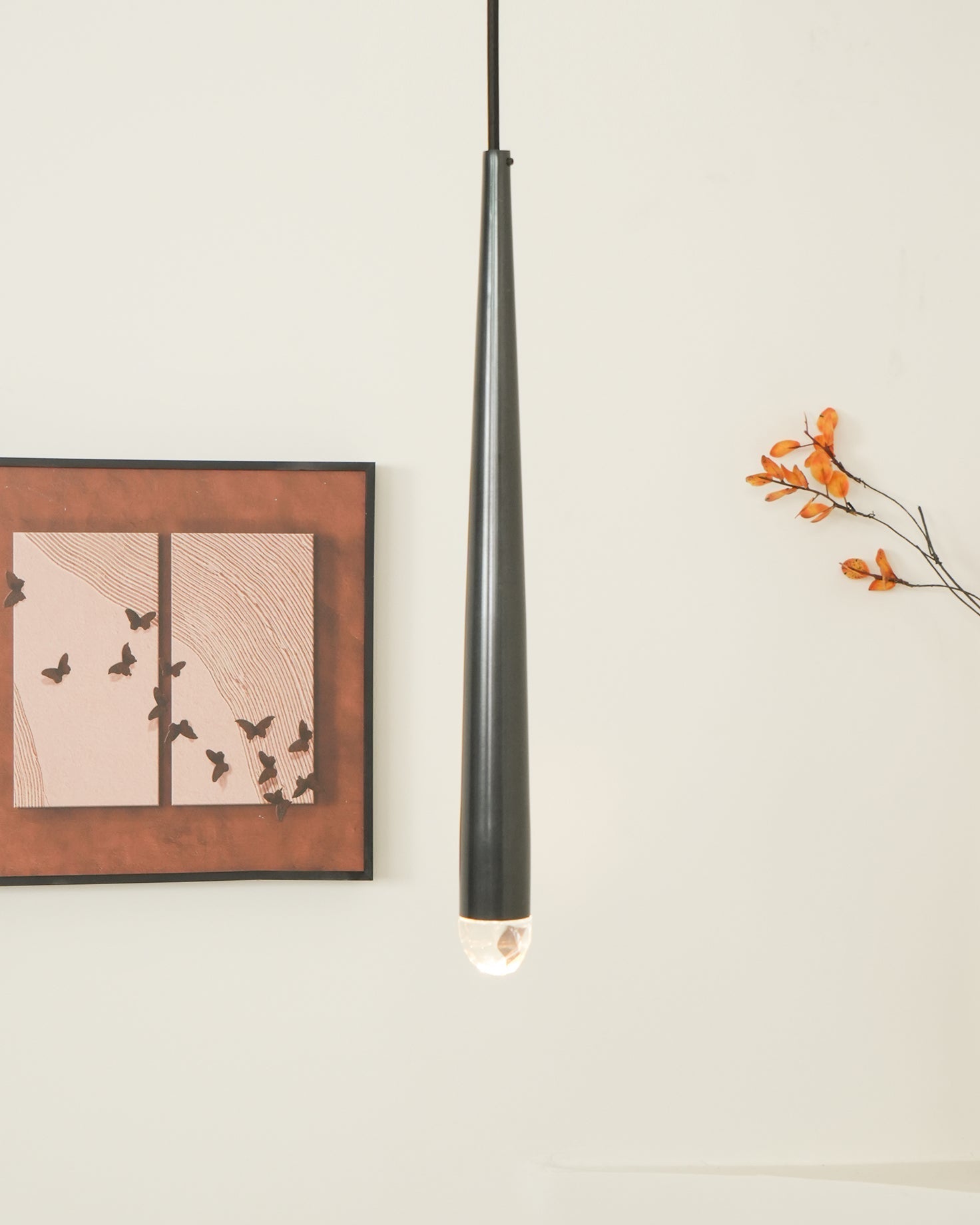 Chandelier Crystal Shade Brass Blackened Silver Luxe Staircase - Lamp Copper