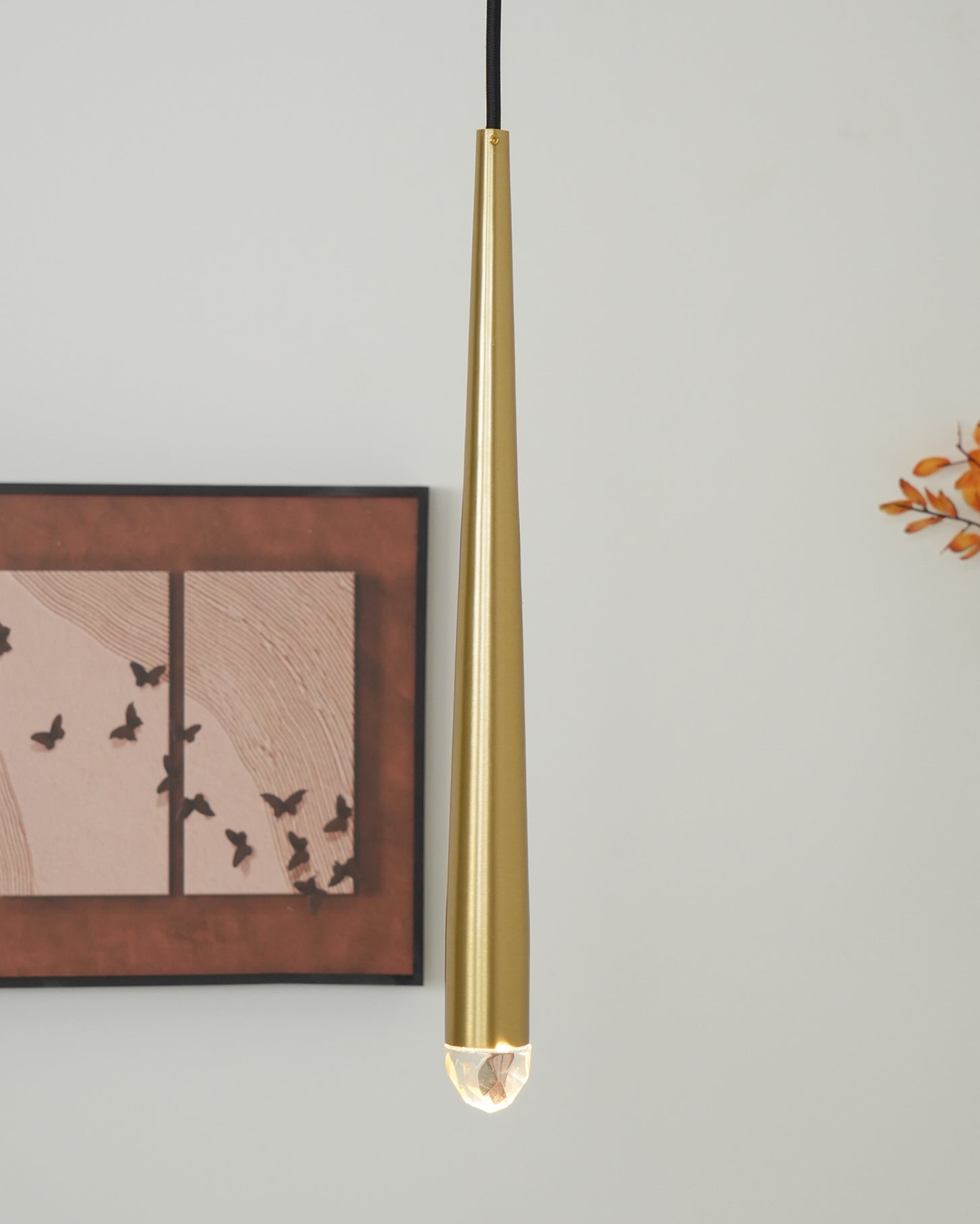 Chandelier Crystal Shade Brass Blackened Silver Luxe Staircase - Lamp Copper