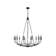 Ostruvyi Modern Minimalist Industrial Metal Chandelier - Lamp Copper
