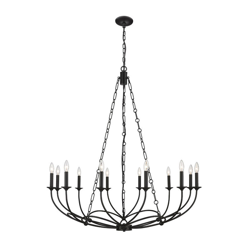 Ostruvyi Modern Minimalist Industrial Metal Chandelier - Lamp Copper