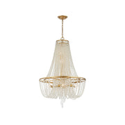 Sifuvys Postmodern Luxury Metal Crystal Chandelier - Lamp Copper