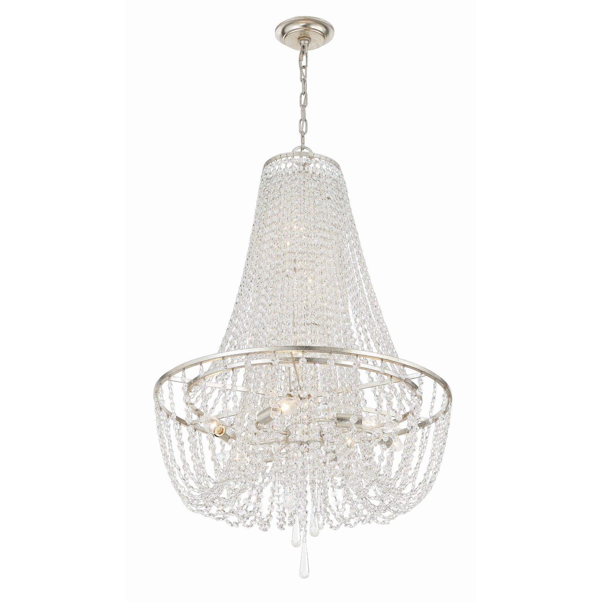 Sifuvys Postmodern Luxury Metal Crystal Chandelier - Lamp Copper