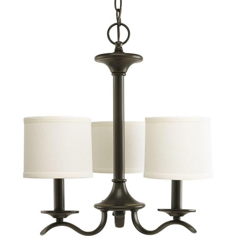 Vatnuvys Traditional Premium Brass Fabric Metal Chandelier - Lamp Copper