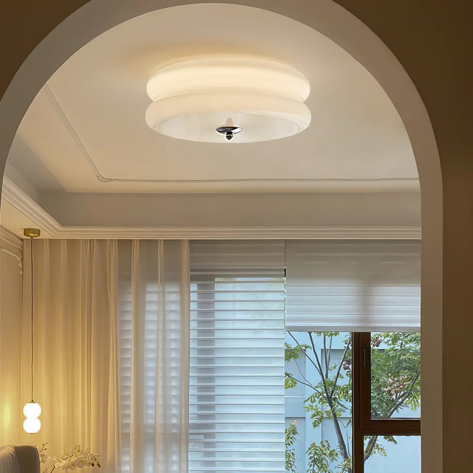 Candy Flush Mount Ceiling Light Two Layer - Lamp Copper