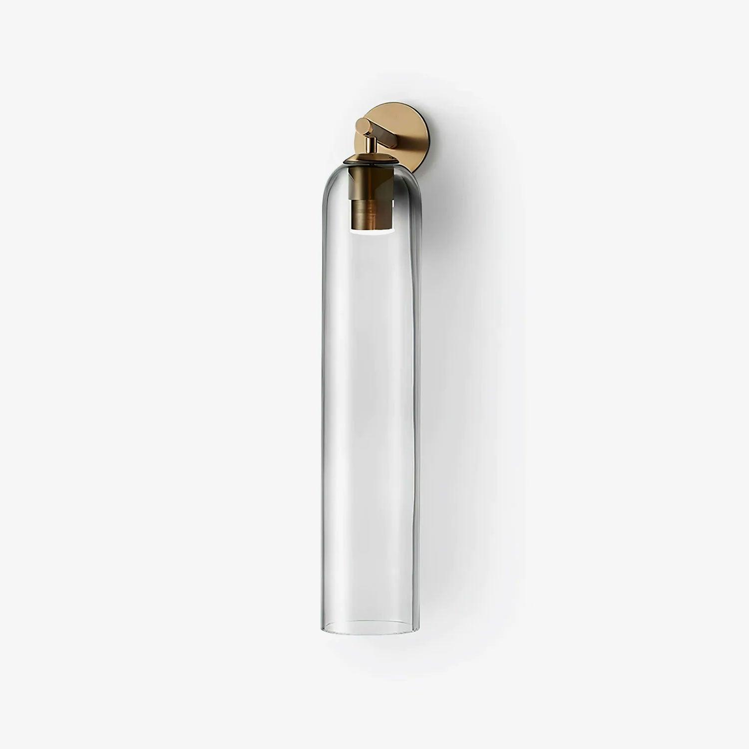 June Glass Indoor Wall Lamp Cylindrical - Lamp Copper