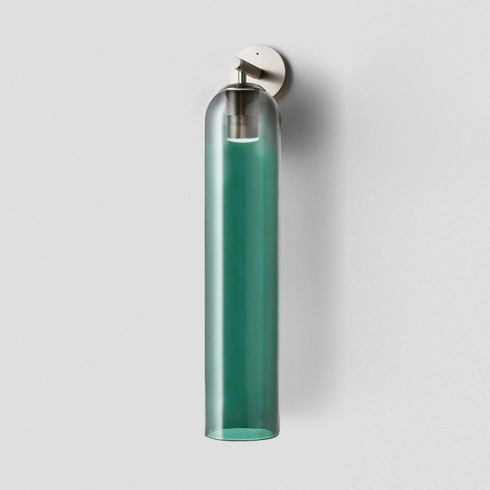 June Glass Indoor Wall Lamp Cylindrical - Lamp Copper