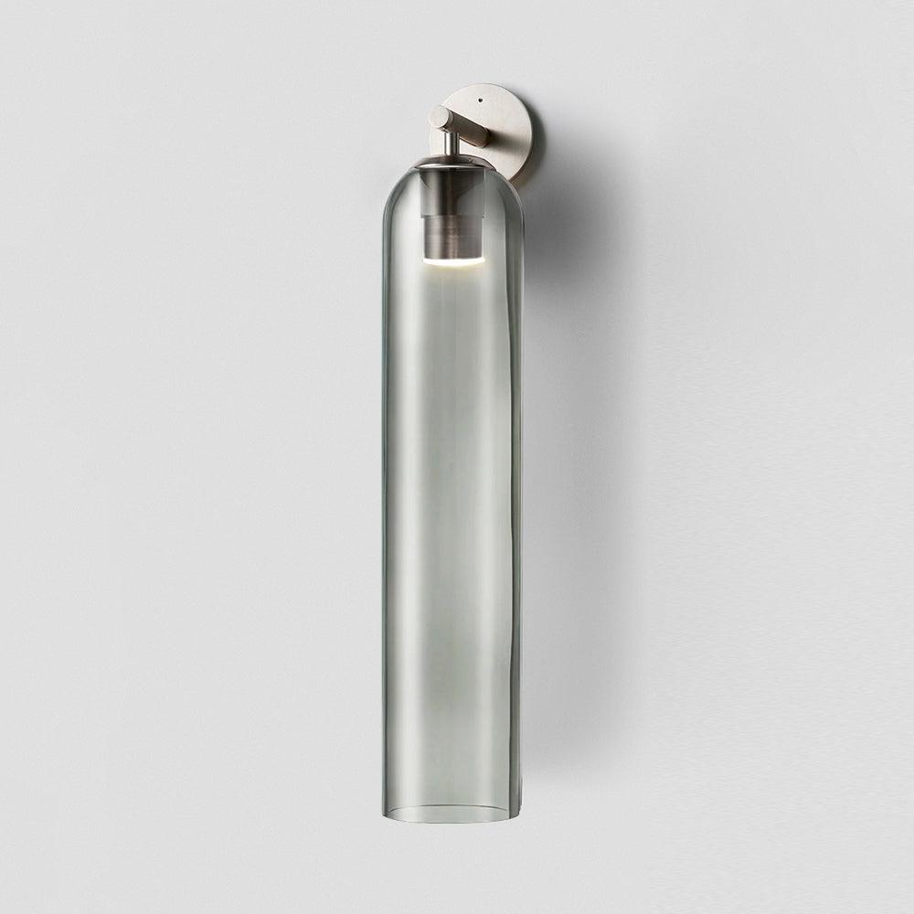 June Glass Indoor Wall Lamp Cylindrical - Lamp Copper