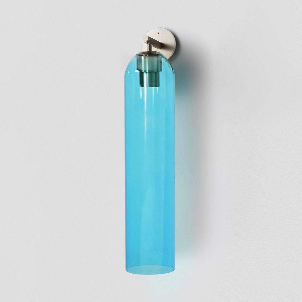 June Glass Indoor Wall Lamp Cylindrical - Lamp Copper