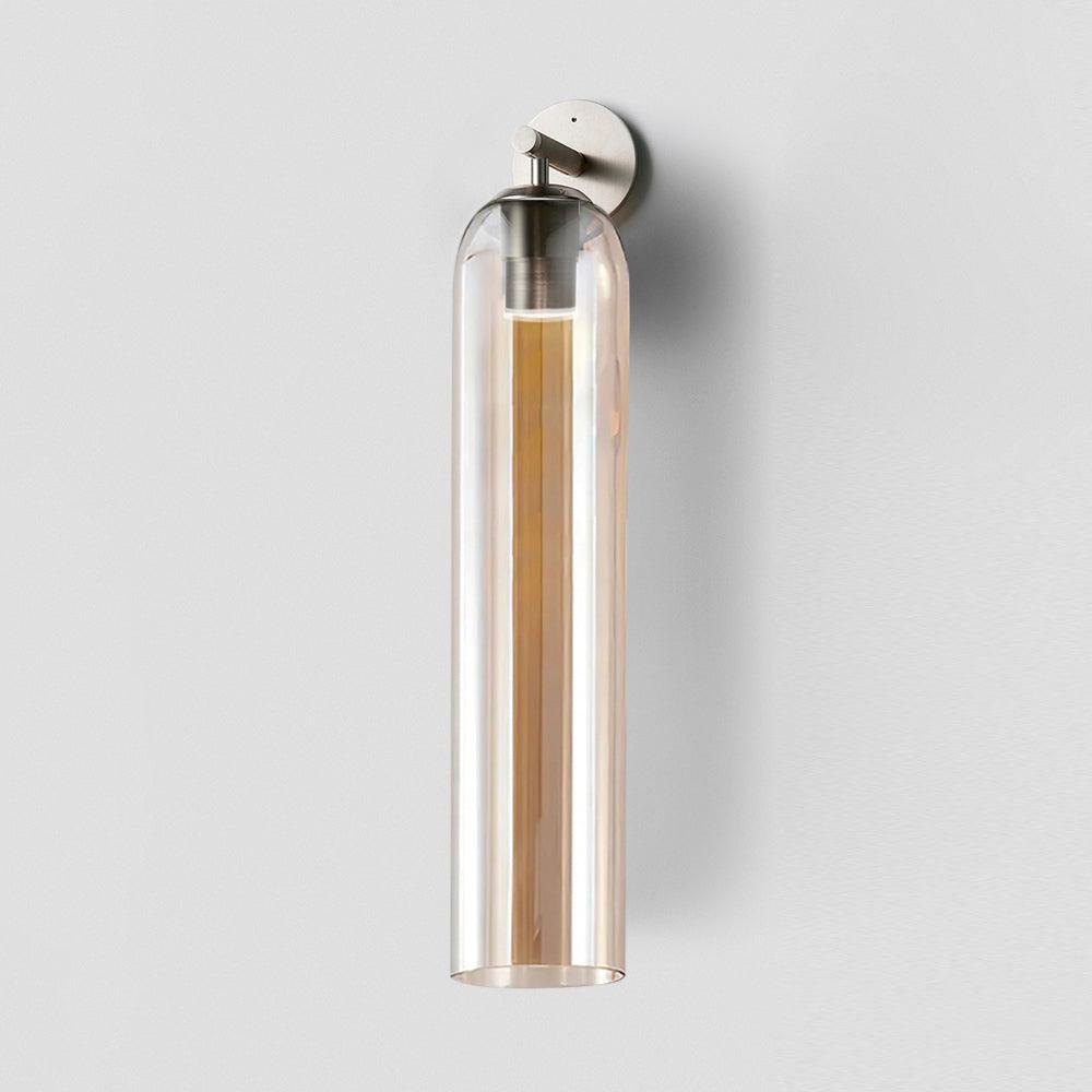 June Glass Indoor Wall Lamp Cylindrical - Lamp Copper