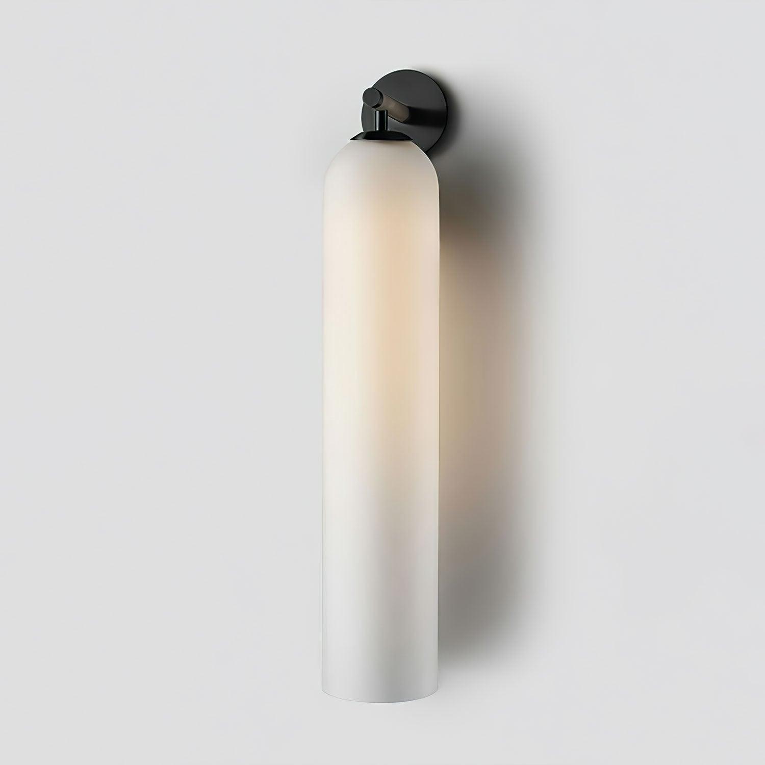 June Glass Indoor Wall Lamp Cylindrical - Lamp Copper
