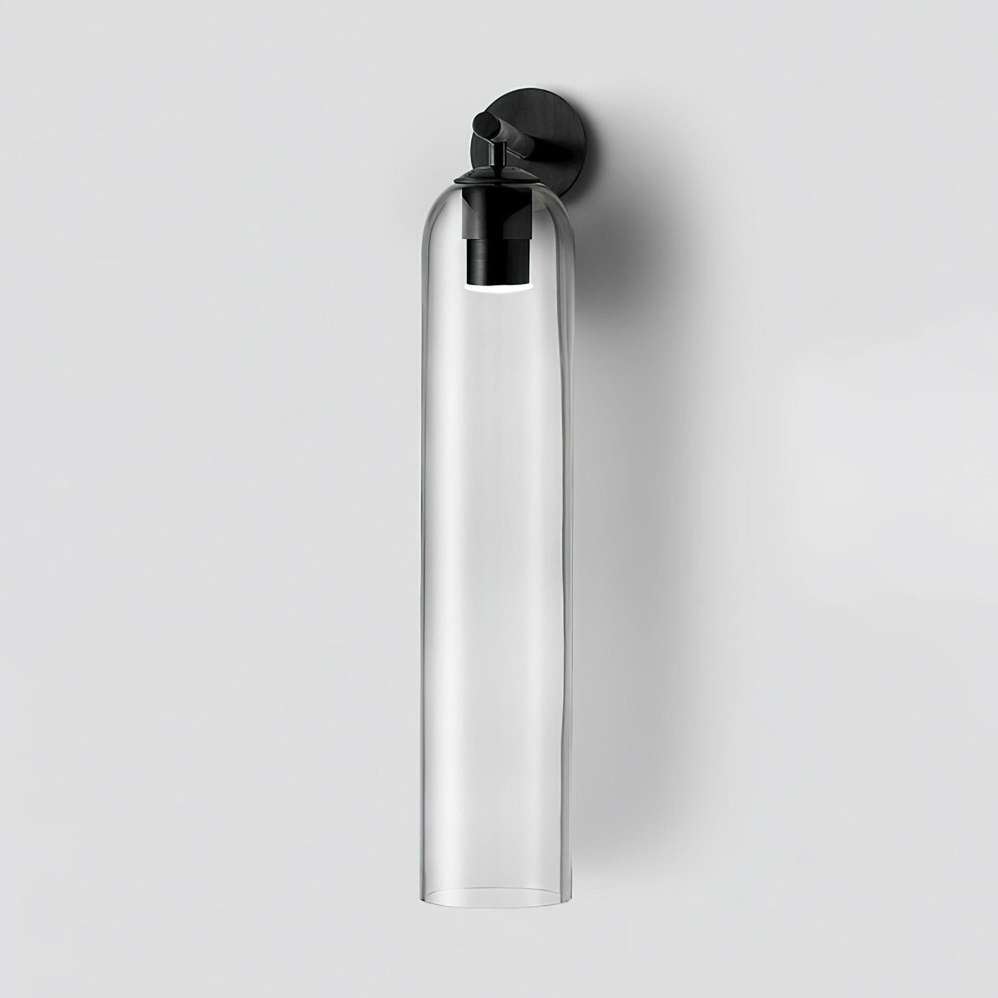 June Glass Indoor Wall Lamp Cylindrical - Lamp Copper