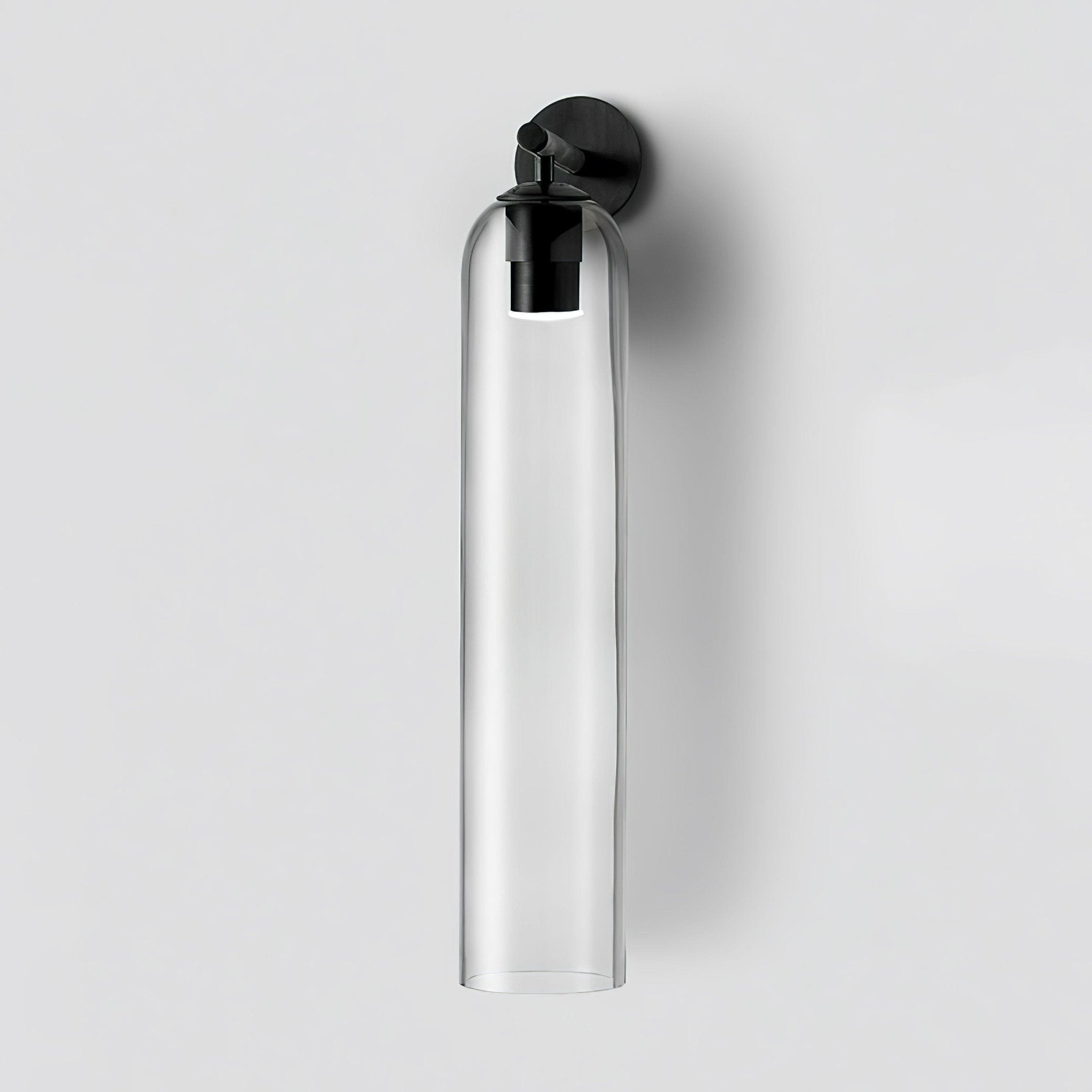 June Glass Indoor Wall Lamp Cylindrical - Lamp Copper
