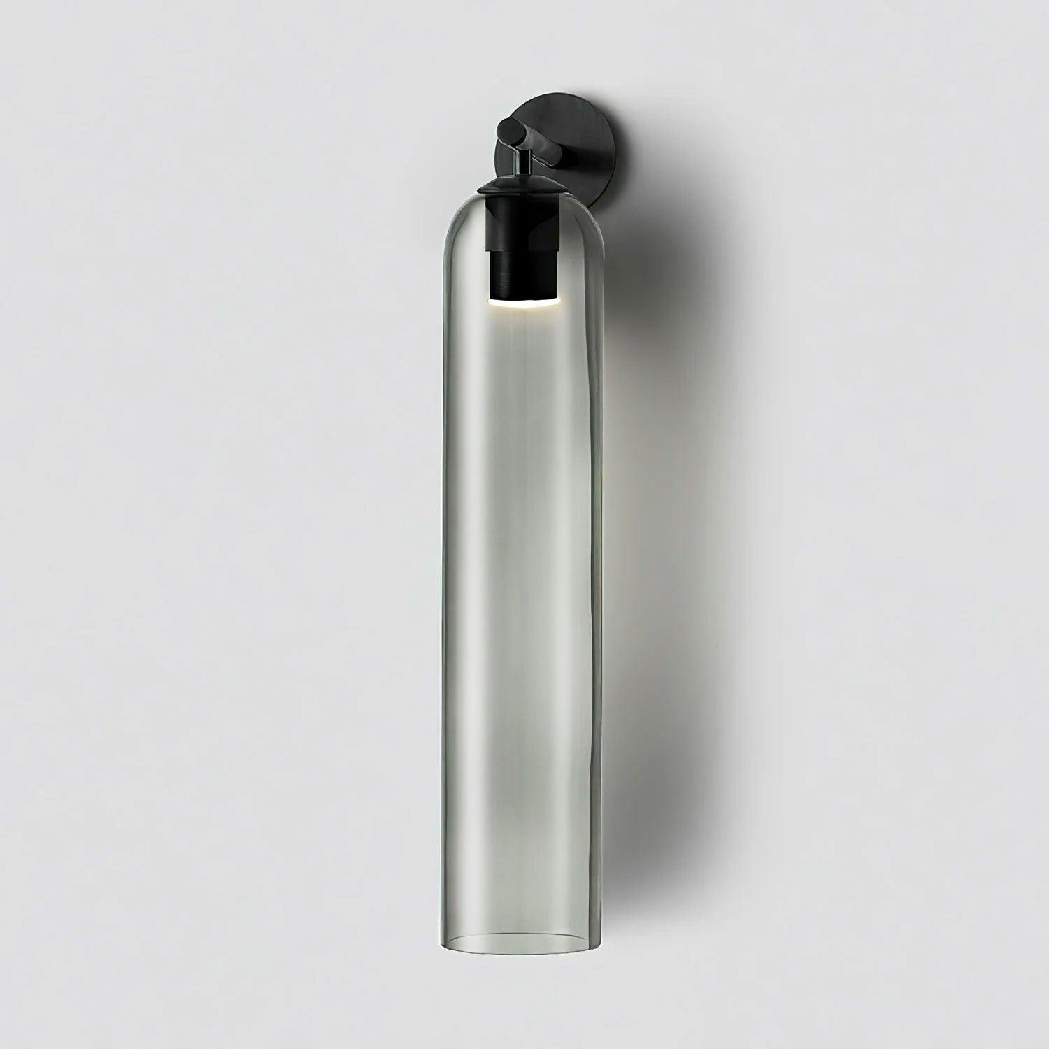 June Glass Indoor Wall Lamp Cylindrical - Lamp Copper