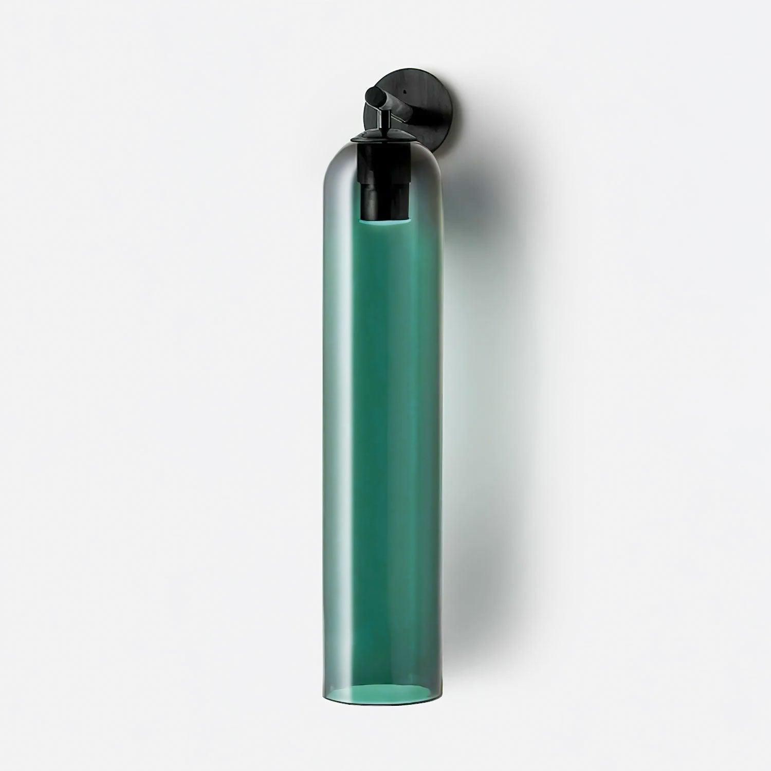 June Glass Indoor Wall Lamp Cylindrical - Lamp Copper