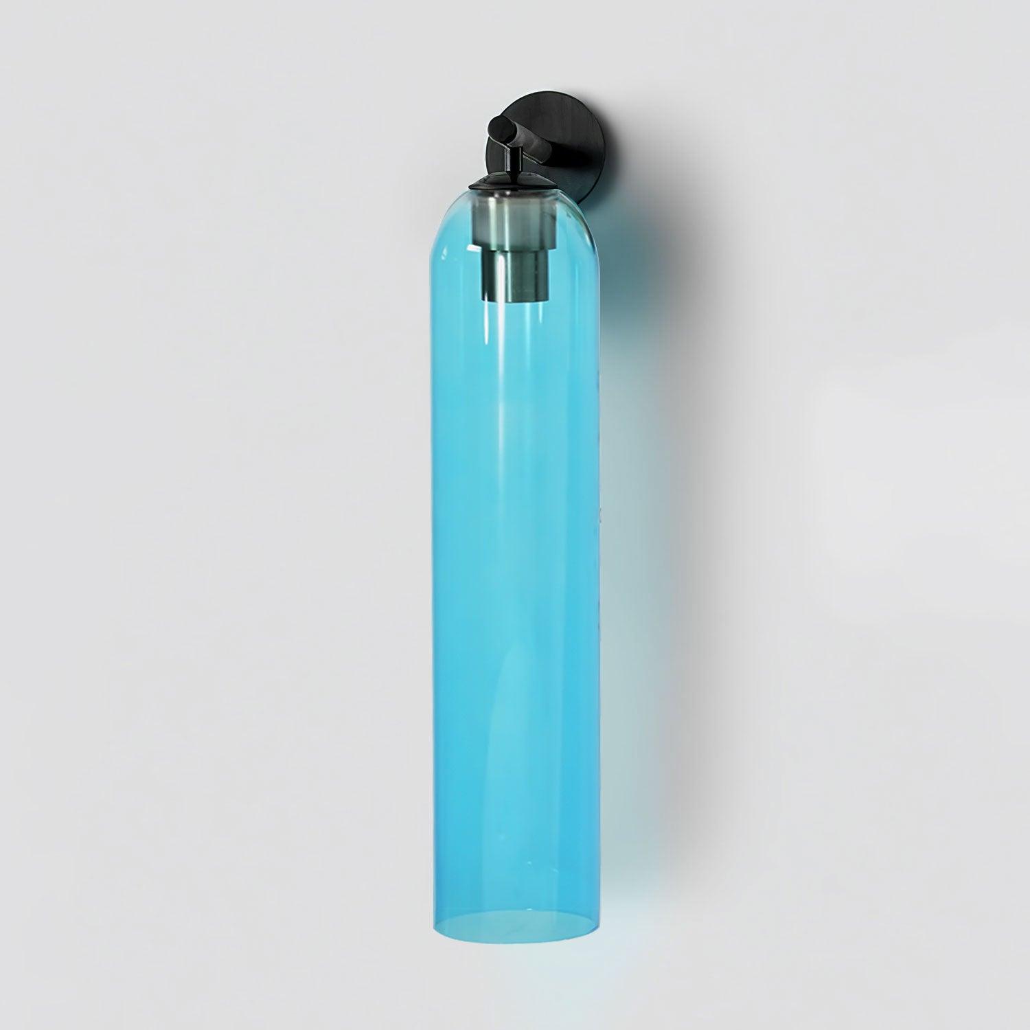 June Glass Indoor Wall Lamp Cylindrical - Lamp Copper
