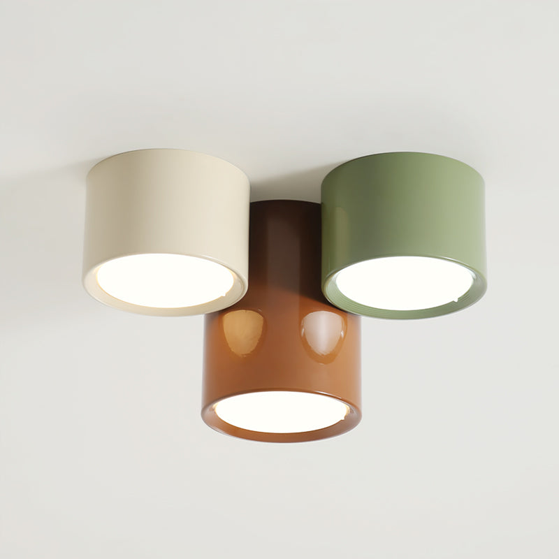 Puln Combination Ceiling Light Colorful - Lamp Copper