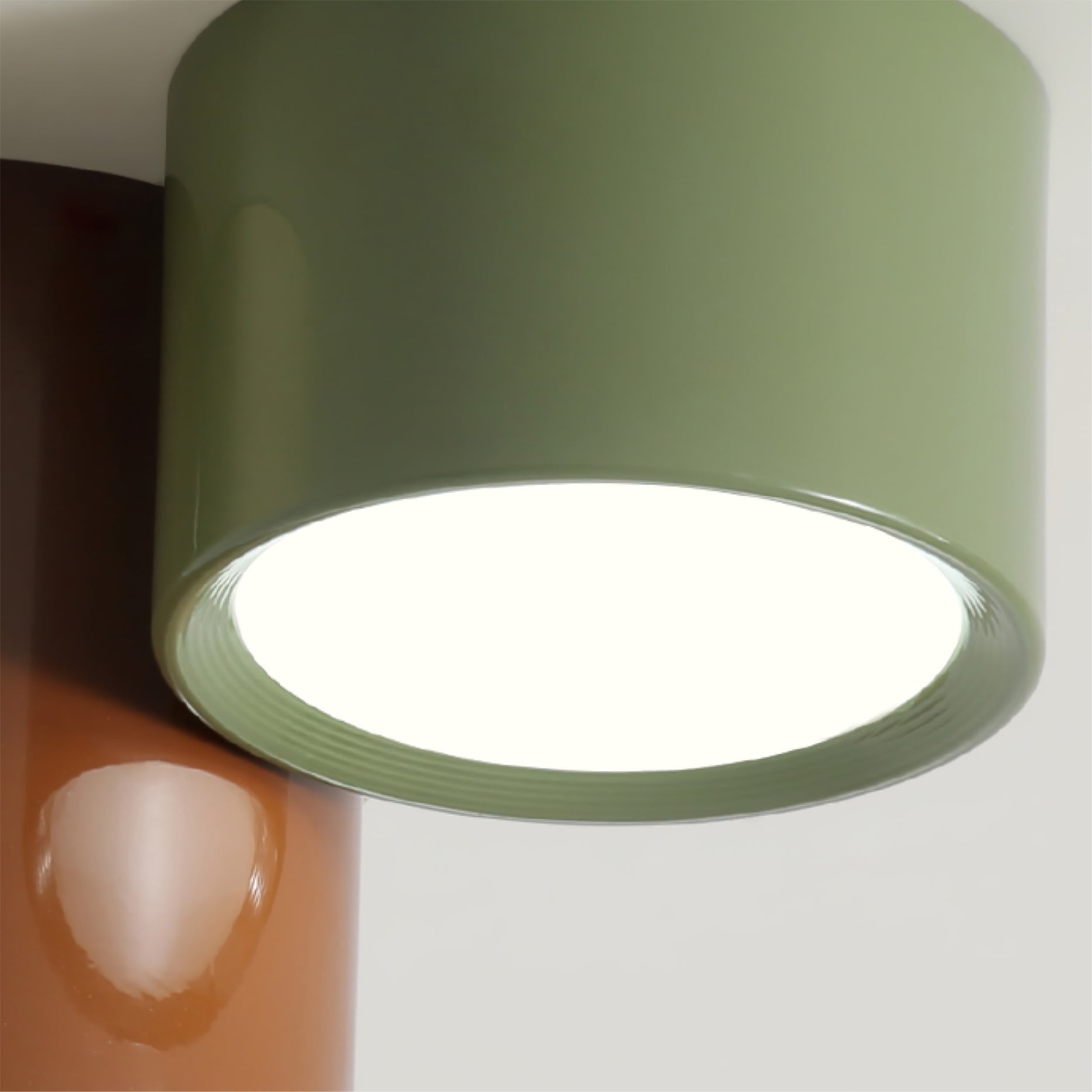 Puln Combination Ceiling Light Colorful - Lamp Copper
