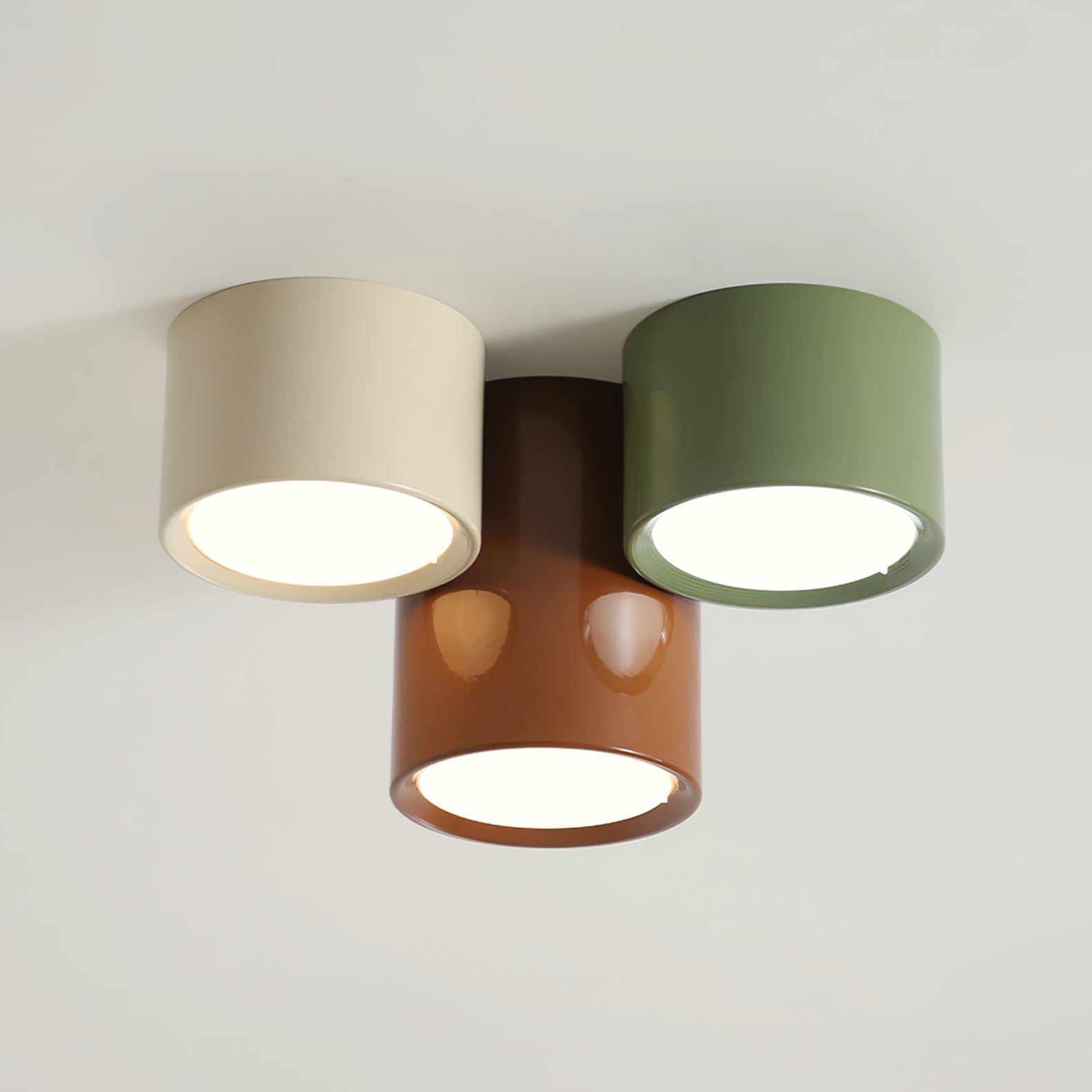 Puln Combination Ceiling Light Colorful - Lamp Copper