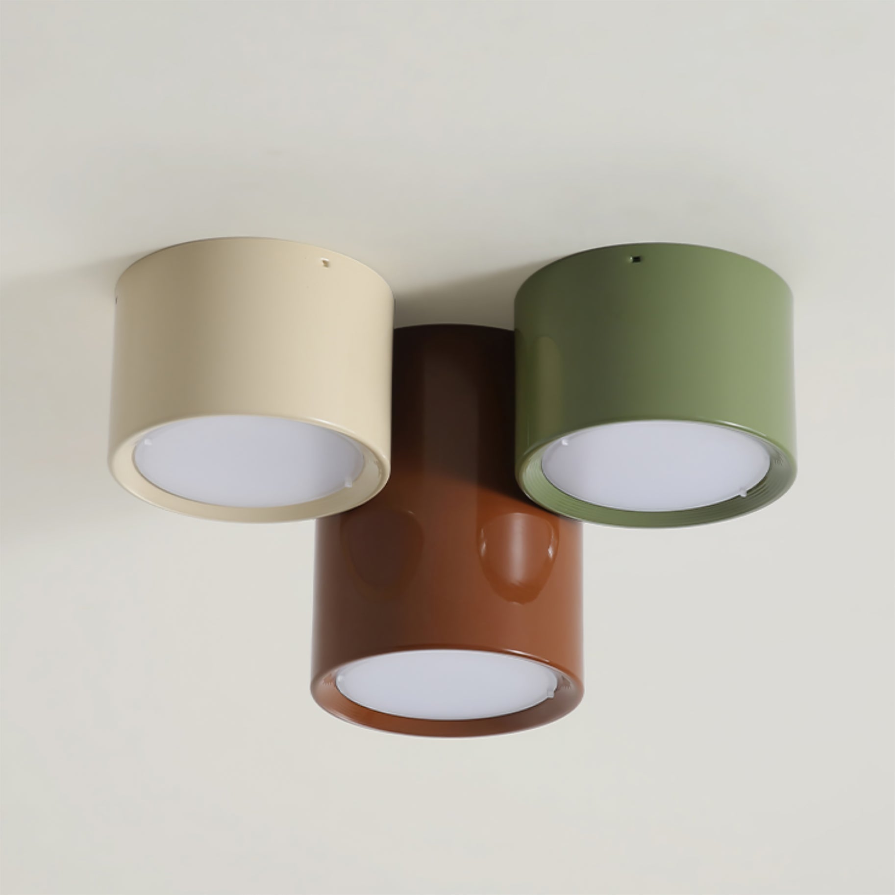 Puln Combination Ceiling Light Colorful - Lamp Copper