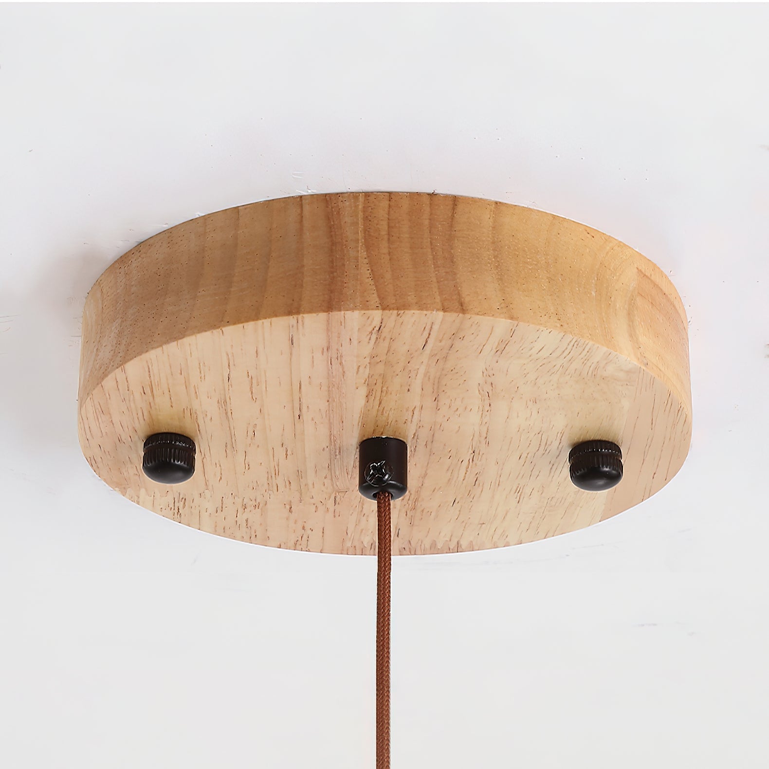 Tinon Pendant Lamp Yellow travertine Marble - Lamp Copper