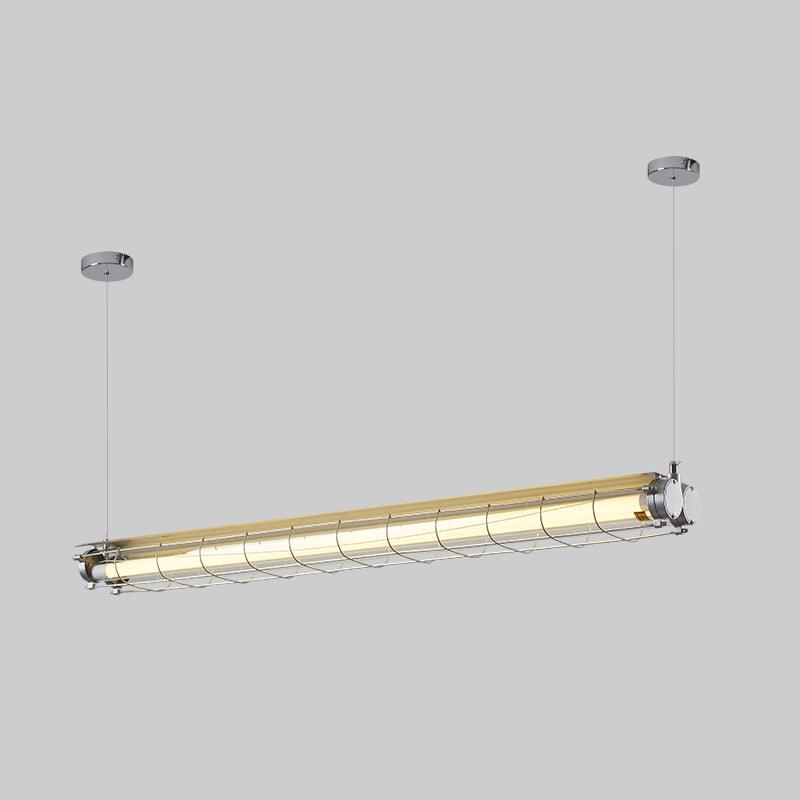 Arsorisra Industrial Linear Pendant Light - Lamp Copper