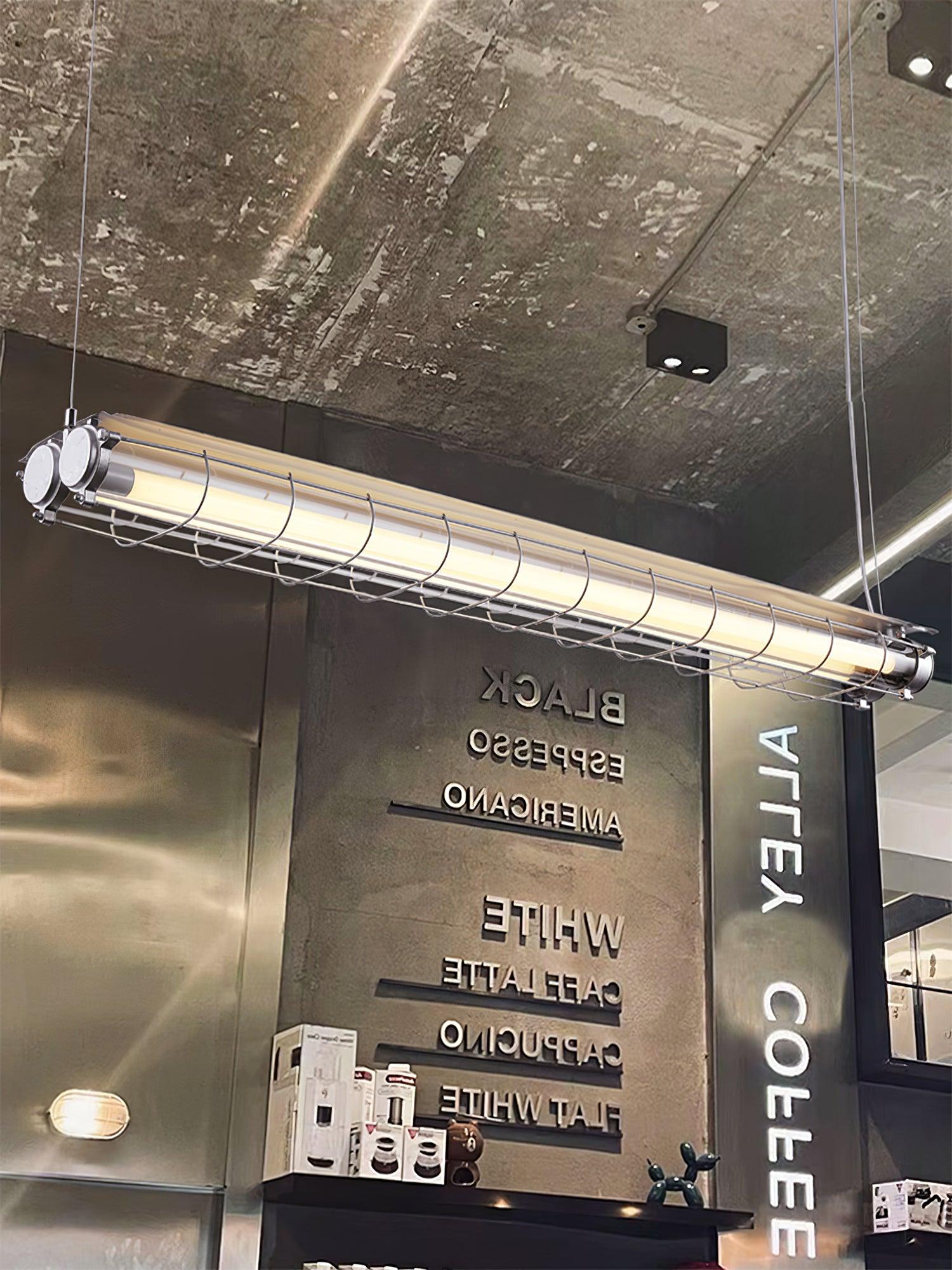 Arsorisra Industrial Linear Pendant Light - Lamp Copper