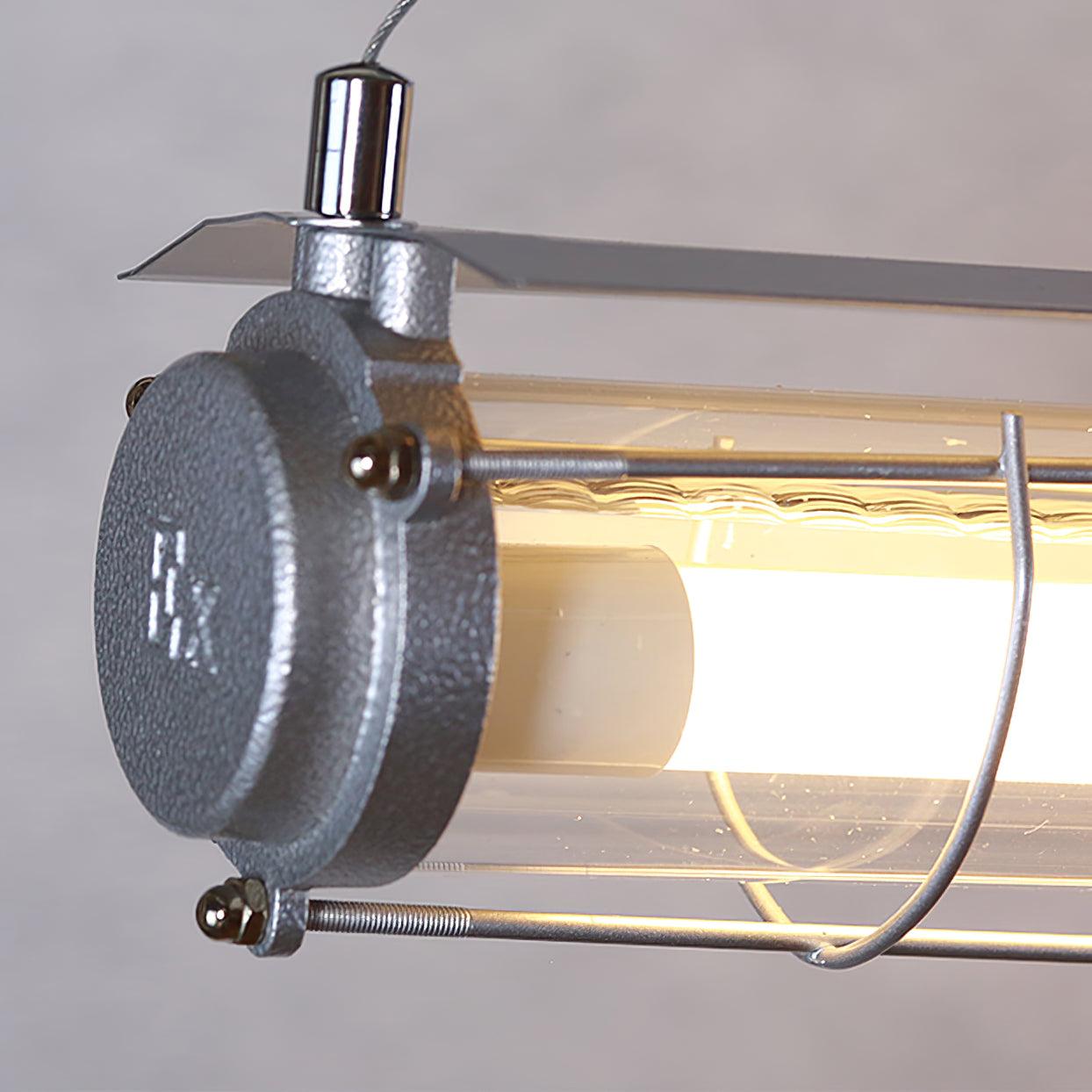 Arsorisra Industrial Linear Pendant Light - Lamp Copper