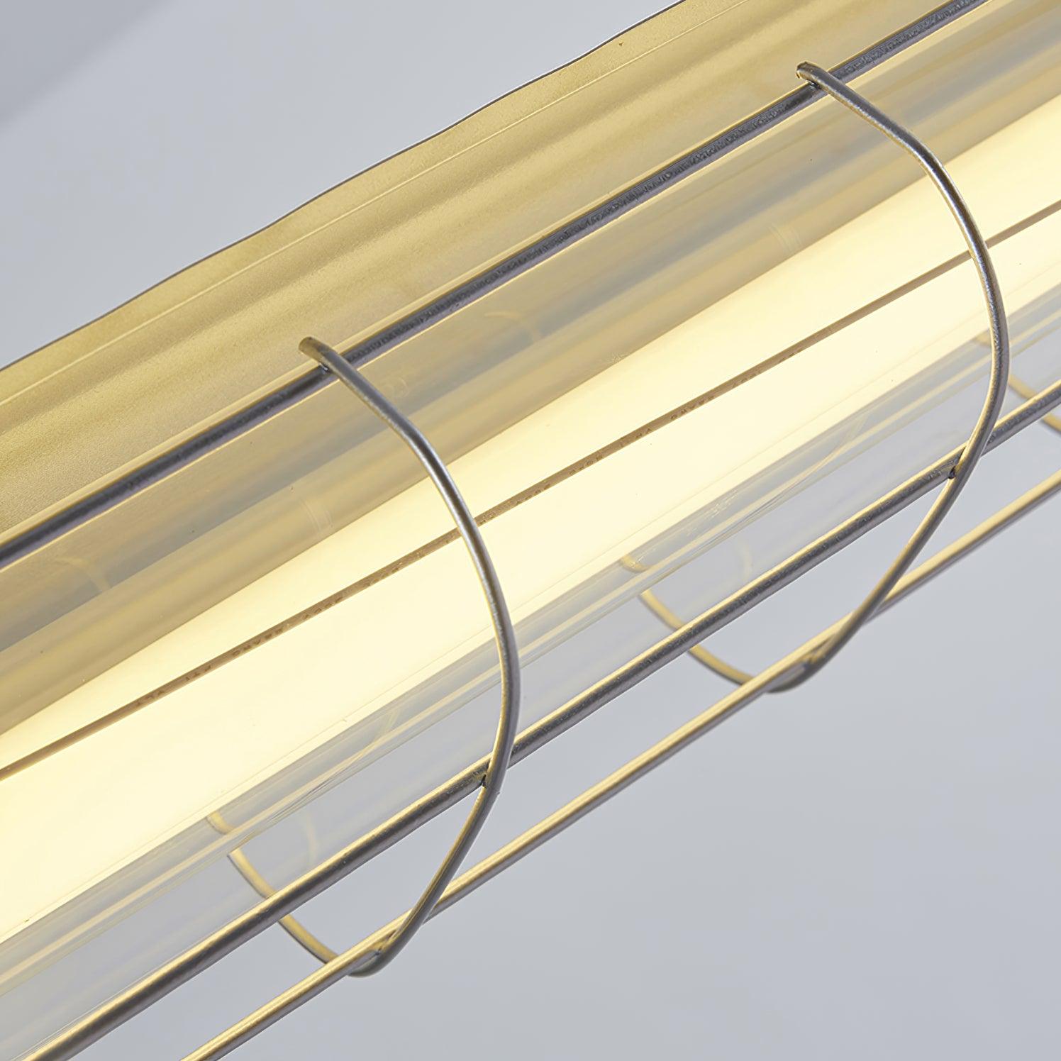 Arsorisra Industrial Linear Pendant Light - Lamp Copper