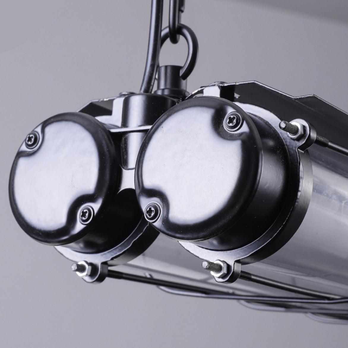 Arsorisra Industrial Linear Pendant Light - Lamp Copper