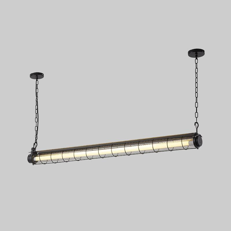 Arsorisra Industrial Linear Pendant Light - Lamp Copper
