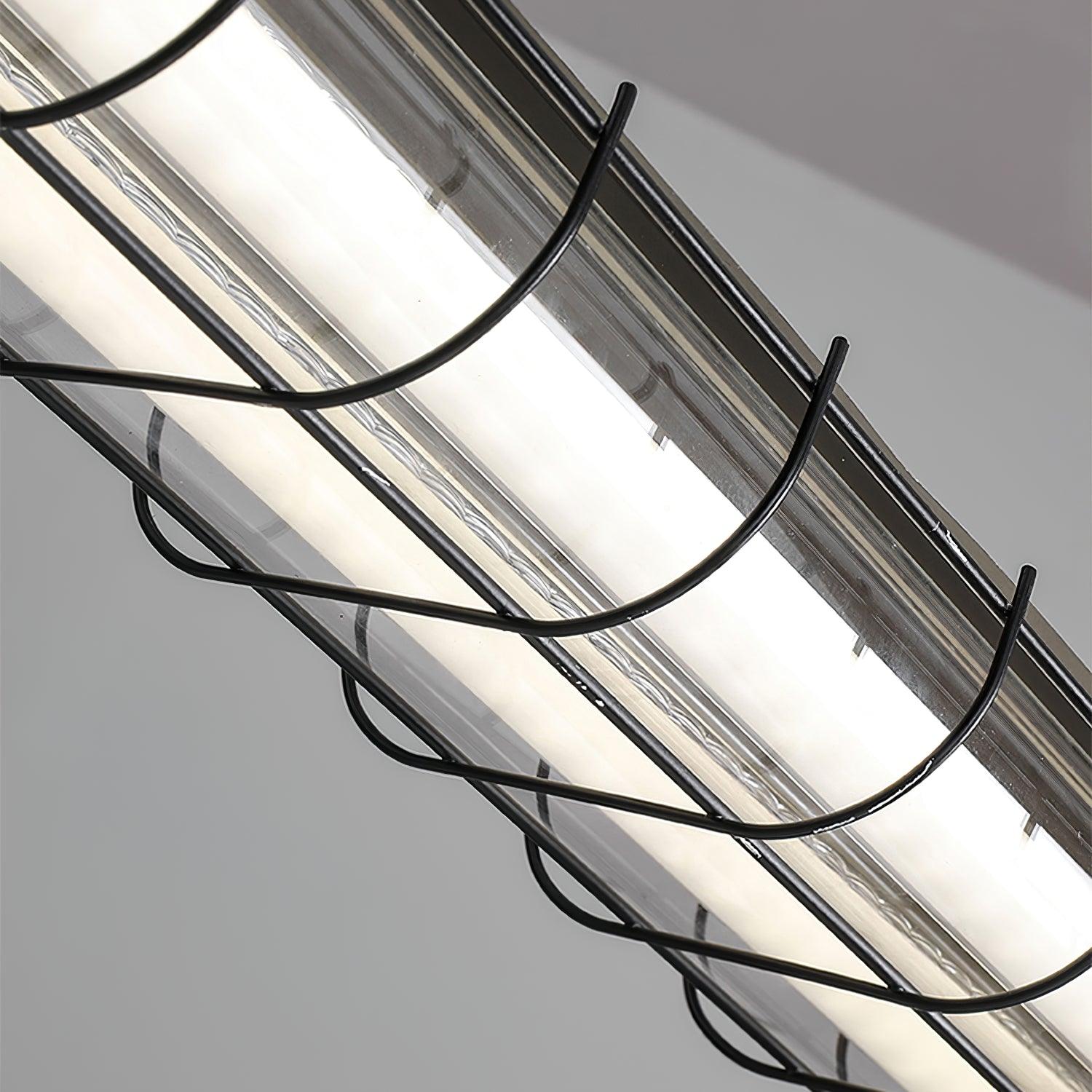 Arsorisra Industrial Linear Pendant Light - Lamp Copper