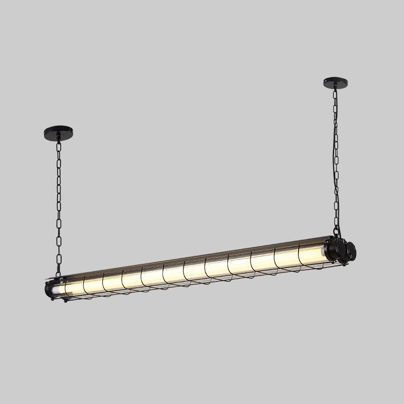 Arsorisra Industrial Linear Pendant Light - Lamp Copper