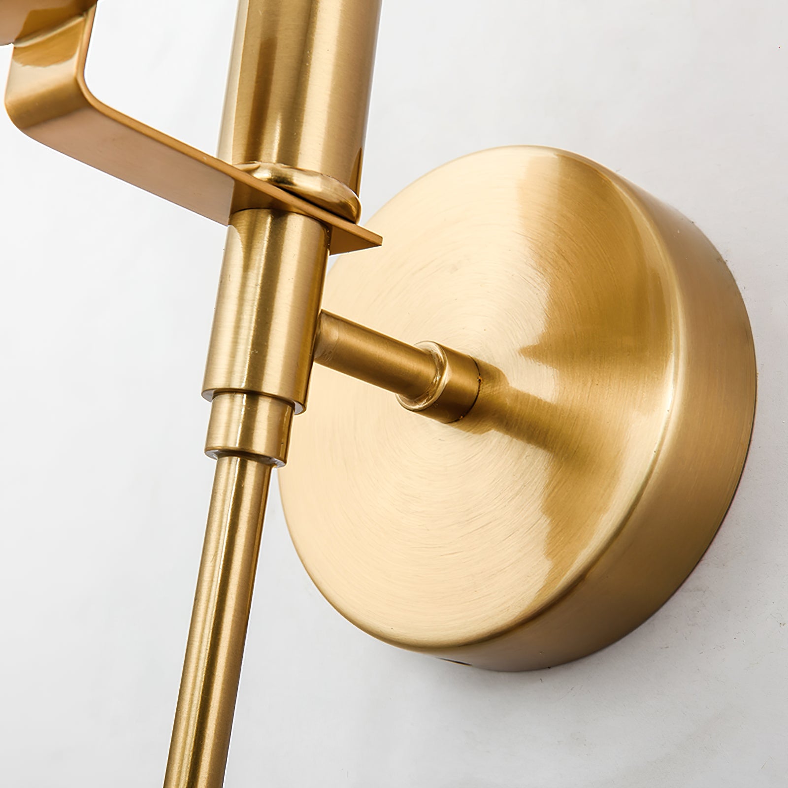 Bravi Brass Sconce Alabaster - Lamp Copper