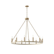 Mjolkuvyo Modern Minimalist Metal Chandelier - Lamp Copper