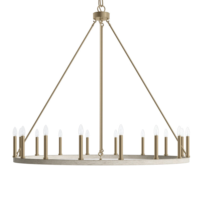 Mjolkuvyo Modern Minimalist Metal Chandelier - Lamp Copper