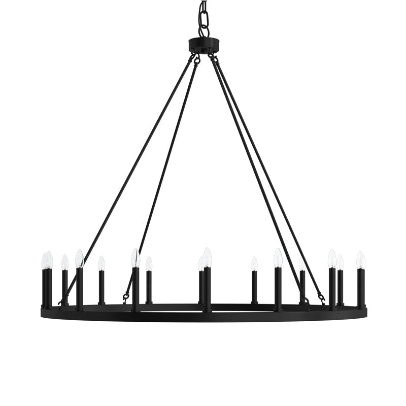 Mjolkuvyo Modern Minimalist Metal Chandelier - Lamp Copper