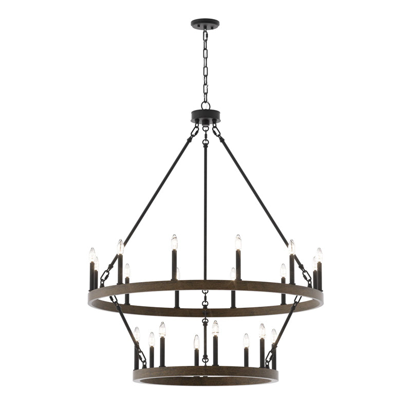Mjolkuvyo Modern Minimalist Metal Chandelier - Lamp Copper