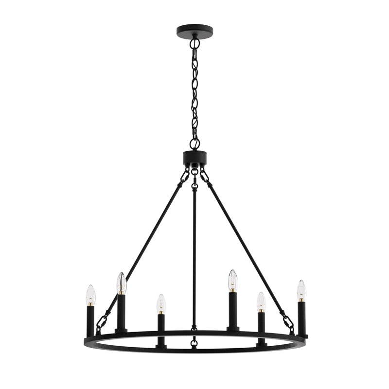 Mjolkuvyo Modern Minimalist Metal Chandelier - Lamp Copper