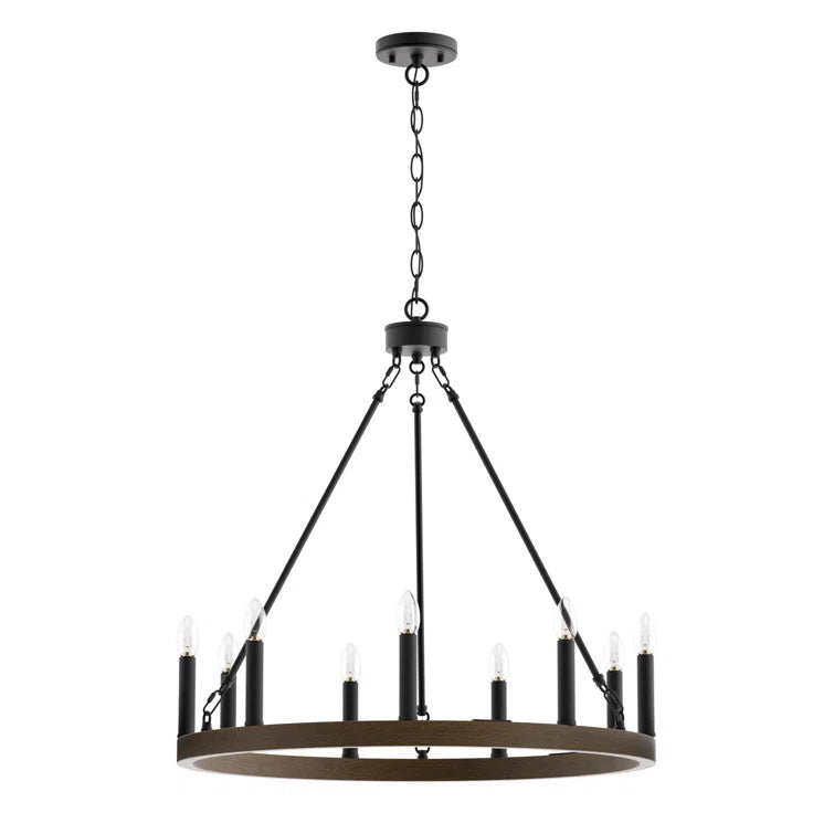 Mjolkuvyo Modern Minimalist Metal Chandelier - Lamp Copper