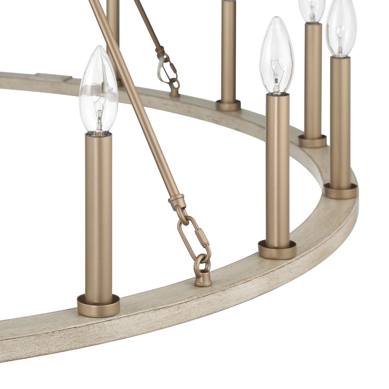 Mjolkuvyo Modern Minimalist Metal Chandelier - Lamp Copper
