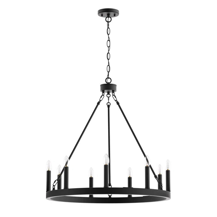 Mjolkuvyo Modern Minimalist Metal Chandelier - Lamp Copper