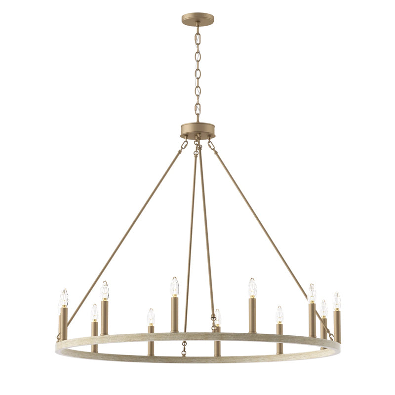 Mjolkuvyo Modern Minimalist Metal Chandelier - Lamp Copper