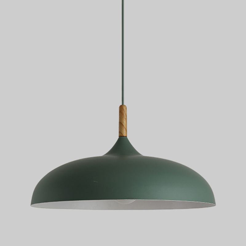 Aria Modern Pendant Light Dome Macaron Dining Room - Lamp Copper