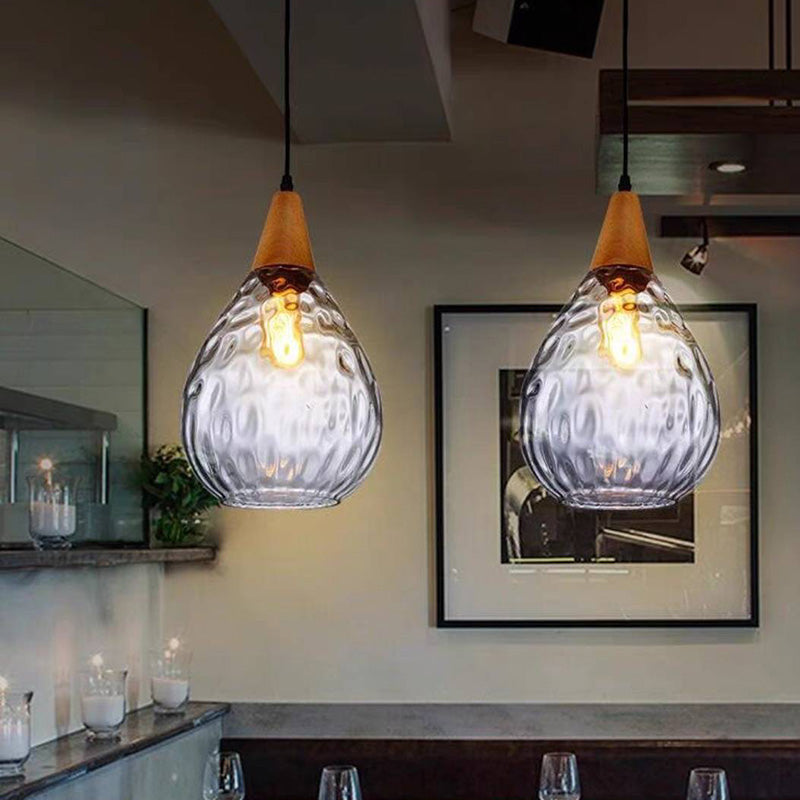 Teardrop Pendant Light - Lamp Copper