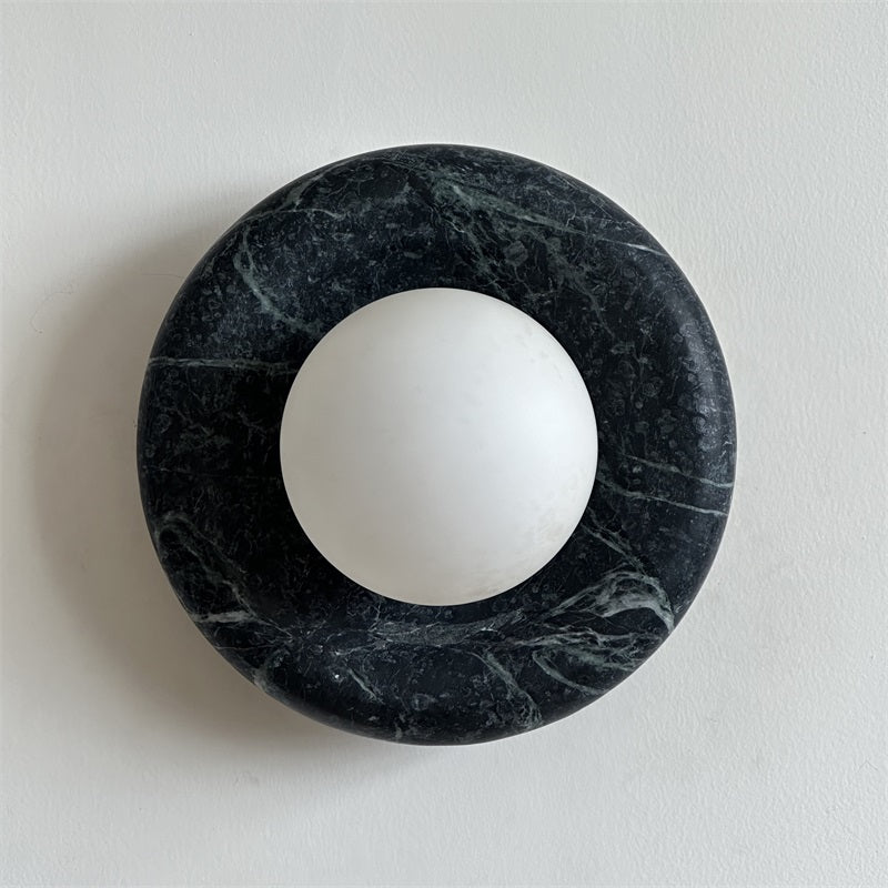 Avi Marble Indoor Wall Sconce - Lamp Copper