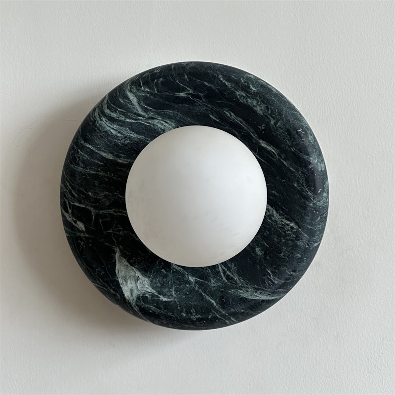 Avi Marble Indoor Wall Sconce - Lamp Copper