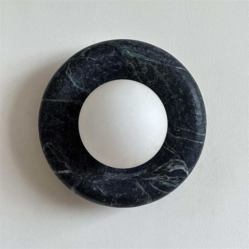 Avi Marble Indoor Wall Sconce - Lamp Copper