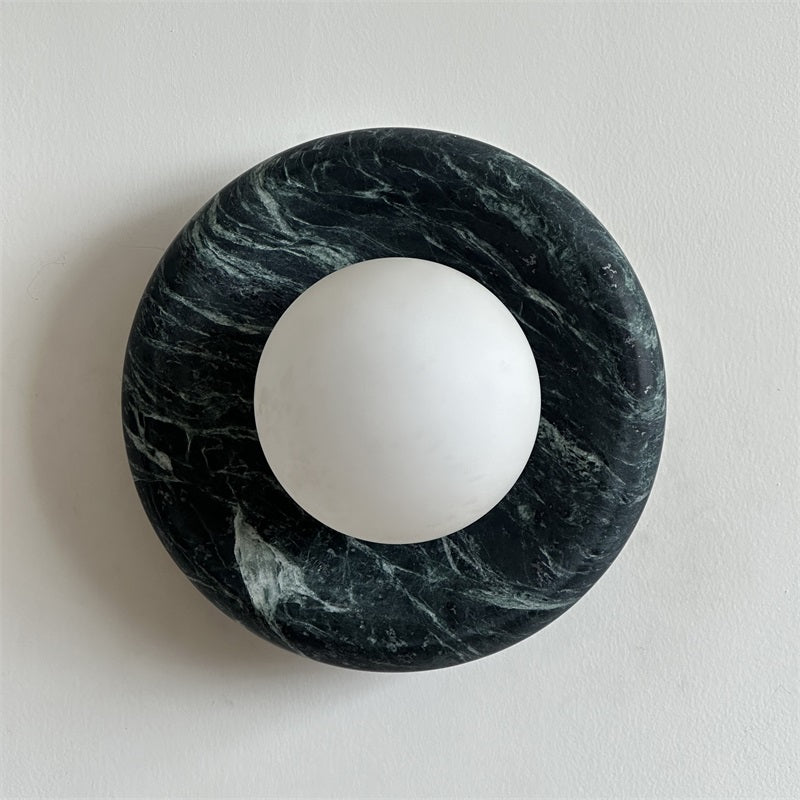 Avi Marble Indoor Wall Sconce - Lamp Copper
